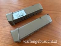 2x Glock Magazine mit 19 Schuss