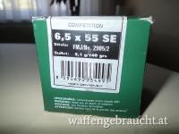 S&B 6,5x55SE 50Stück Schüttpackung, ungeöffnet.