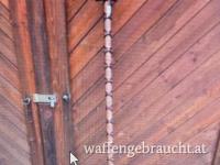 **Saufeder von Veith Senkgeschmiedet HC 60 - mit Eschenstiel und Lederwicklung**