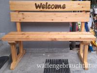 Bänke für Jagdhütte 