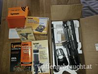Lyman – Ladepresse „Crusher II”  Set+Waage+Trichter fürs Pulver füllen + Dosiergerät+ Buch mit Einführung fürs Laden undLladedat