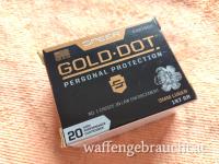 Speer Pistolenmunition Gold Dot 9 x 19 9,5g Gold Dot Hollow Point M02840 (VE 20)