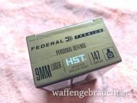 Federal Pistolenmunition Premium 9 x 19 9,5g HST Jacketed Hollow Point (VE 20)