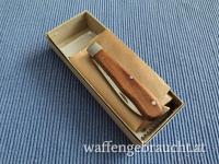 OTTER Klappmesser 168 R Klassik klein , Klinge rostfreier Stahl 1.4034, Griff Sapeliholz inkl. Postpaket-Versand