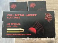 GECO 950 Stück 38 SPECIAL 158 GRS / 10,2 G FMJ FK 50 STK