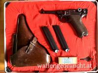 Pistole 08 1938 S/42 Absolut Top Rig P08