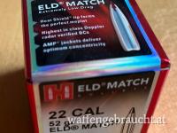 222 Hornady Geschosse ELD Match