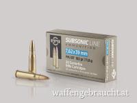 ABVERKAUF! PPU 7,62x39 Subsonic 20erPAK