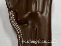 Lederholster Sickinger G-Man m. Klemmfeder f. Ruger GP100, braun