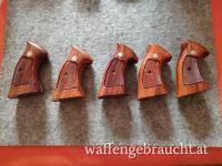S&W Smith & Wesson Griffschalen Holzgriff original K-Frame square but 