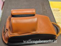 Sandsack SEB. Hinterschaftsauflage, Rearbag aus Leder. Big Foot. Leichte Gebrauchsspuren. Versand 5,00. Festpreis. Unbefüllt.