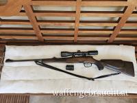 Steyr Mannlicher SL Kal. .222 Rem. Reservemagazin, Swarovski 6X42,Lederriemen, Munition ca. 60 Stk. Tel.: 0650/4283636