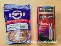 ELD-VT Hornady 62gr + FMJ PPU 55gr alle in .224 ideal für .223 REM - Nagelneu