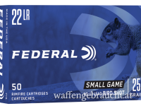 Federal Kleinkalibermunition .22 LR 1,60g Schrotladung Blei No. 12