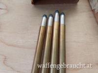 6,5x70R Patrone mit 8,2g Teilmantel Rundkopf Geschoss