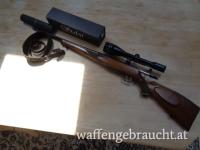 Repetierbüchse KRICO, Kal. 7x64, mit ZEISS Zielfernrohr 8x56 und Schalldämpfer