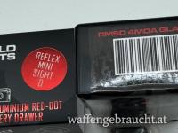 Shield Sights Reddot RMSD Reflex Mini Sight D Glas Edition Scheibe 4moa Punkt inkl. Schutzcover IPSC PCC Optics