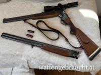 Bünner ZH Bockbüchsflinte 7x57R 16/70 mit Wechsellauf 2x 12/70