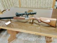 Ferlacher BBF im Kaliber 6,5x57R und 16/70 mit Bauer 4-14x44, Absehen 4 und Leuchtpunkt