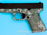 Glock 19 mit Prototyp Tarnmuster ab Werk