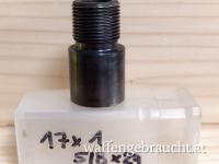 Gewindeadapter 17x1 - 5/8x24 Beyer