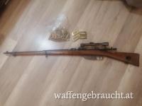 Carcano M91/41 mit Zielfernrohr Kahles Mignon 4x