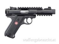 RUGER MARK IV TACTICAL BRÜNIERT 4,4" 22 LR 1/2X28