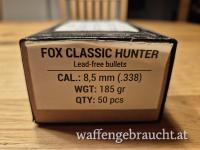 Geschosse FOX Classic Hunter .338 / 185 grs