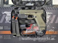 🔥💥 GLOCK 45 9x19 Hunter Edition (M13,5x1LH)—  COMBO COA + GTL II + B&T Impuls-XM Hunter Premium-Schalldämpfer 💥🔥