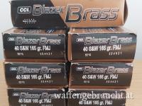 CCI Blazer 40 S&W FMJ 165grs
