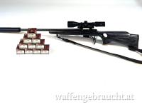 CZ 527 Thumbhole .17 Hornet + Hawke ZF +Schalldämpfer + Munition