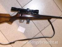 Schönes jagdliches Kleinkalibergewehr KRICO mit Zielfernrohr - 10 schüssig im Kaliber .22