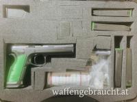 CZ 75 Tactical Sports II — Racing Green — Sehr guter Zustand — 4 Magazine + Tasche & Federsatz