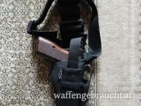 Nylonbeinholster für Glock 17, FN M35 Gendarmeriepistole usw.