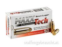 **Top Special** MaxxTech 9mm Luger Kaliber 9x19 FMJ 124 grs 1000 Stück | www.waffen.shopping