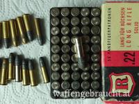 64 Patronen Kaliber 22 Long Rifle Sinoxid