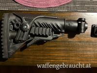 Zastava PAP / Yugo AK Schubschaft / Klappschaft von FAB Defense - Verstellbar, passend für Zastava M70-M77 M4-ZAS P SB und M2010
