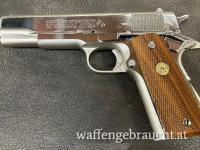 Pistole Colt Goverment MK IV Series 70 stainless i. Originalkoffer