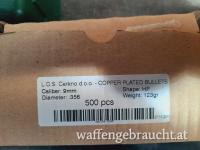 LOS Geschosse 9mm/0.356, Hollow Point 123gr, Packung zu 500 Stk.