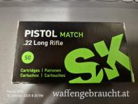 SK Pistol Match. KK Munition.