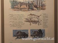Klavinius "Trojanische Wildsau" Kunstdruck