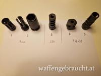 Diverse Kompensatoren / Mündungsbremsen