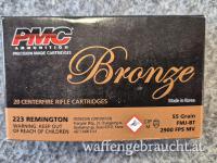🔥 🎯 Ready-to-Shoot PMC Bronze — 223 Rem in stabiler Metall-Transportbox 🎯🔥