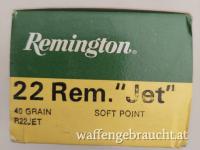 Remington .22 JET - Patronen - SEHR SELTEN  Originale Packung 50 Stk.
