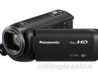 Panasonic HC-V380 Full-HD Videokamera mit 50-fachem optischem Zoom dadurch perfekt zum Ansprechen