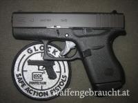 Glock 43 , Cal. 9x19 , Taschenpistole , neuwertig , Komplettset
