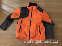 Beretta Bewegungsjagd Jacke in orange signalfarben, XL, sehr hohe Qualität