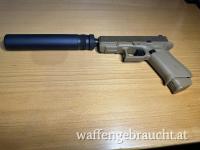 Glock 19x inkl. B&T Impuls Schalldämpfer, 