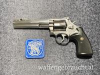 Revolver Smith & Wesson 686-1 6" mit verstellbarer Kimme 4-fach verstellb. Korn,  Kaliber .357 Mag. Super Zustand