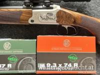 MERKEL BBF 3;  9,3x74R - 12/76; Einstecklauf 7x57R; ZWEI-SCHLOSS-SYSTEM